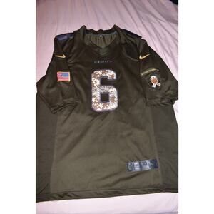 Jay Cutler #6 Chicago Bears Salute To Service Camo NFL Jersey Size L